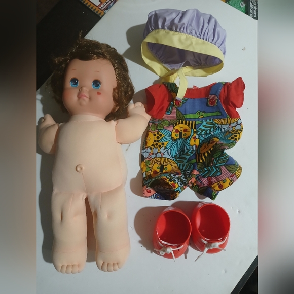 Vintage 1989 Mattel Magic Nursery 14" Doll - Picture 12 of 12